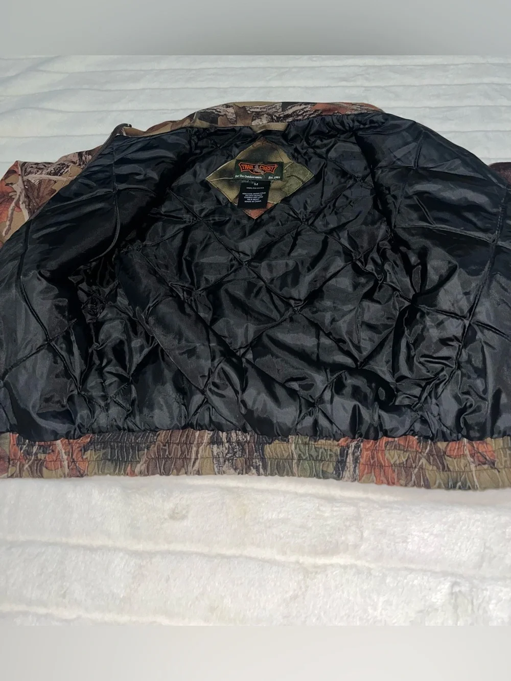 Trail Crest Camo Insulated Jacket - Kids